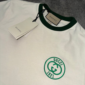 GUCCI GG 1921 BADGE T-SHIRT WHITE