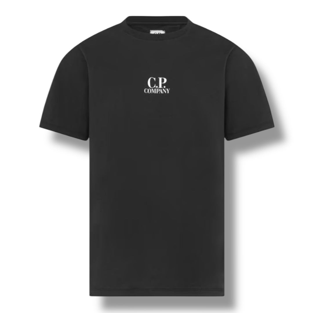 CP COMPANY SAILOR BACK LOGO T-SHIRT BLACK