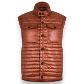 MONCLER GRENOBLE GILET BROWN