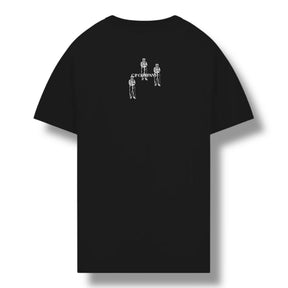 CP COMPANY 3 SAILOR LOGO T-SHIRT BLACK