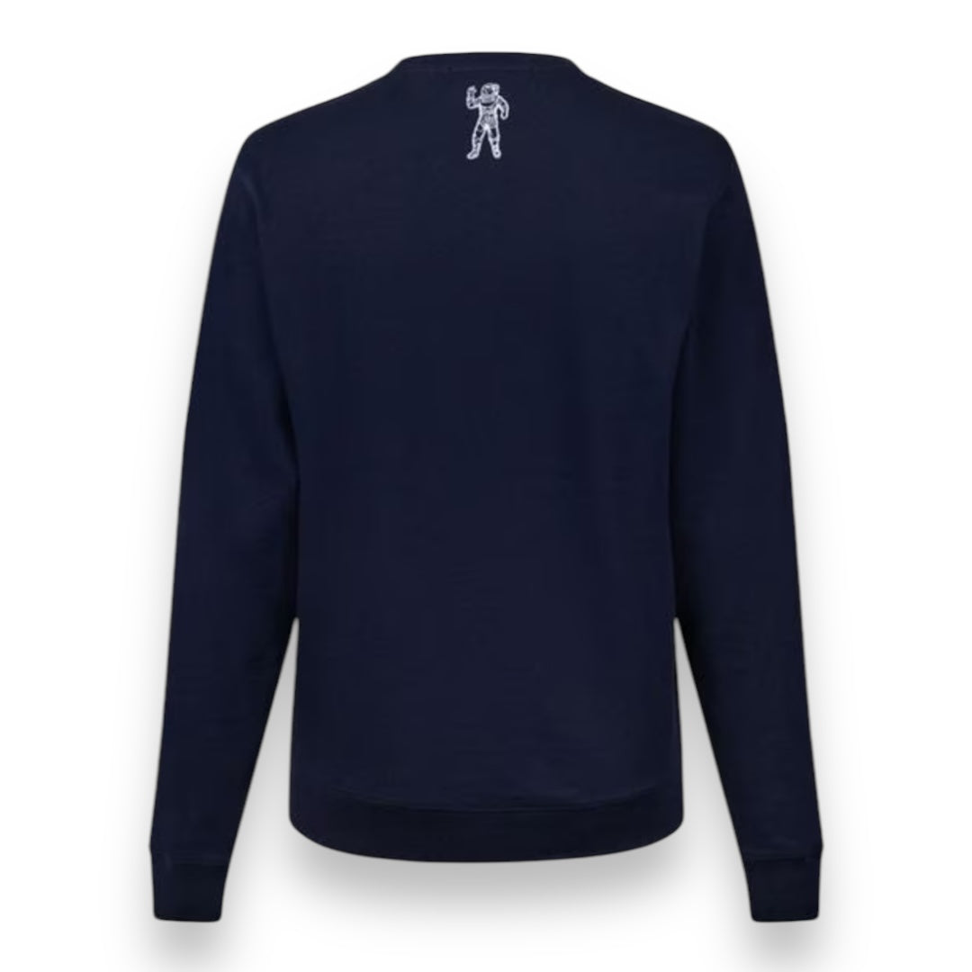 BILLIONAIRE BOYS CLUB SMALL ARCH LOGO SWEATSHIRT NAVY BLUE