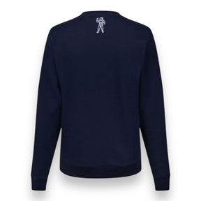 BILLIONAIRE BOYS CLUB SMALL ARCH LOGO SWEATSHIRT NAVY BLUE