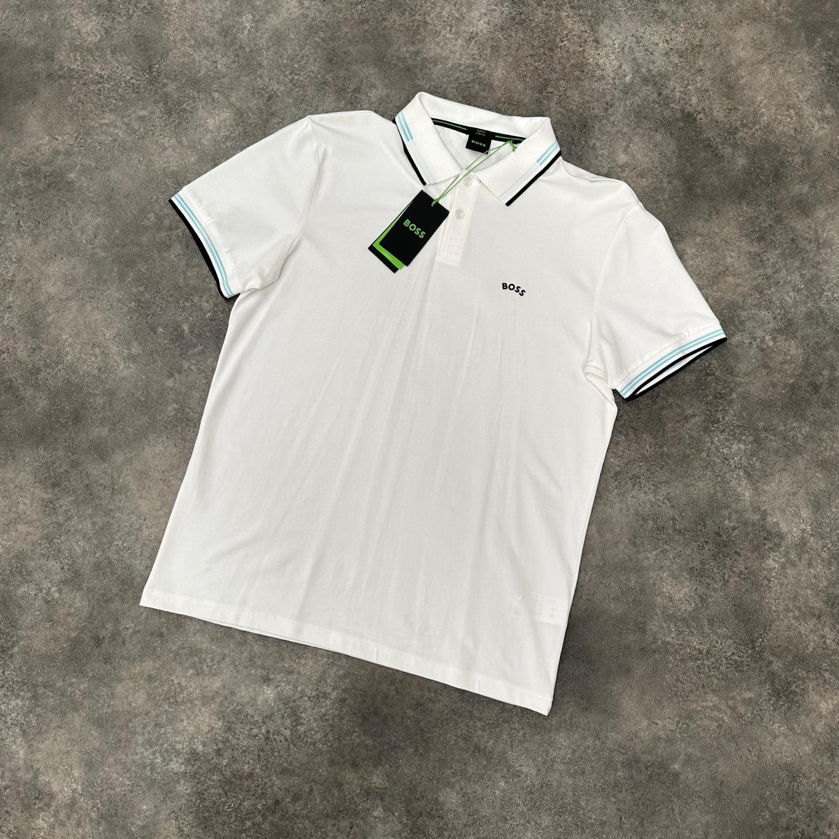 HUGO BOSS POLO SHIRT WHITE SALE