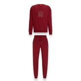 HUGO BOSS HUGO STACK LOGO FULL TRACKSUIT RED