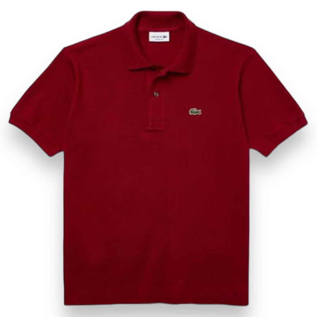 LACOSTE CLASSIC POLO SHIRT BURGUNDY