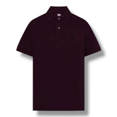 CP COMPANY POLO SHIRT CLARET PURPLE