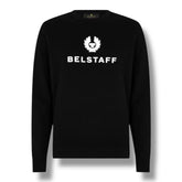 BELSTAFF SIGNATURE LOGO SWEATSHIRT BLACK