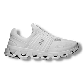 ON RUNNING CLOUDSWIFT 3 TRAINERS WHITE BLACK