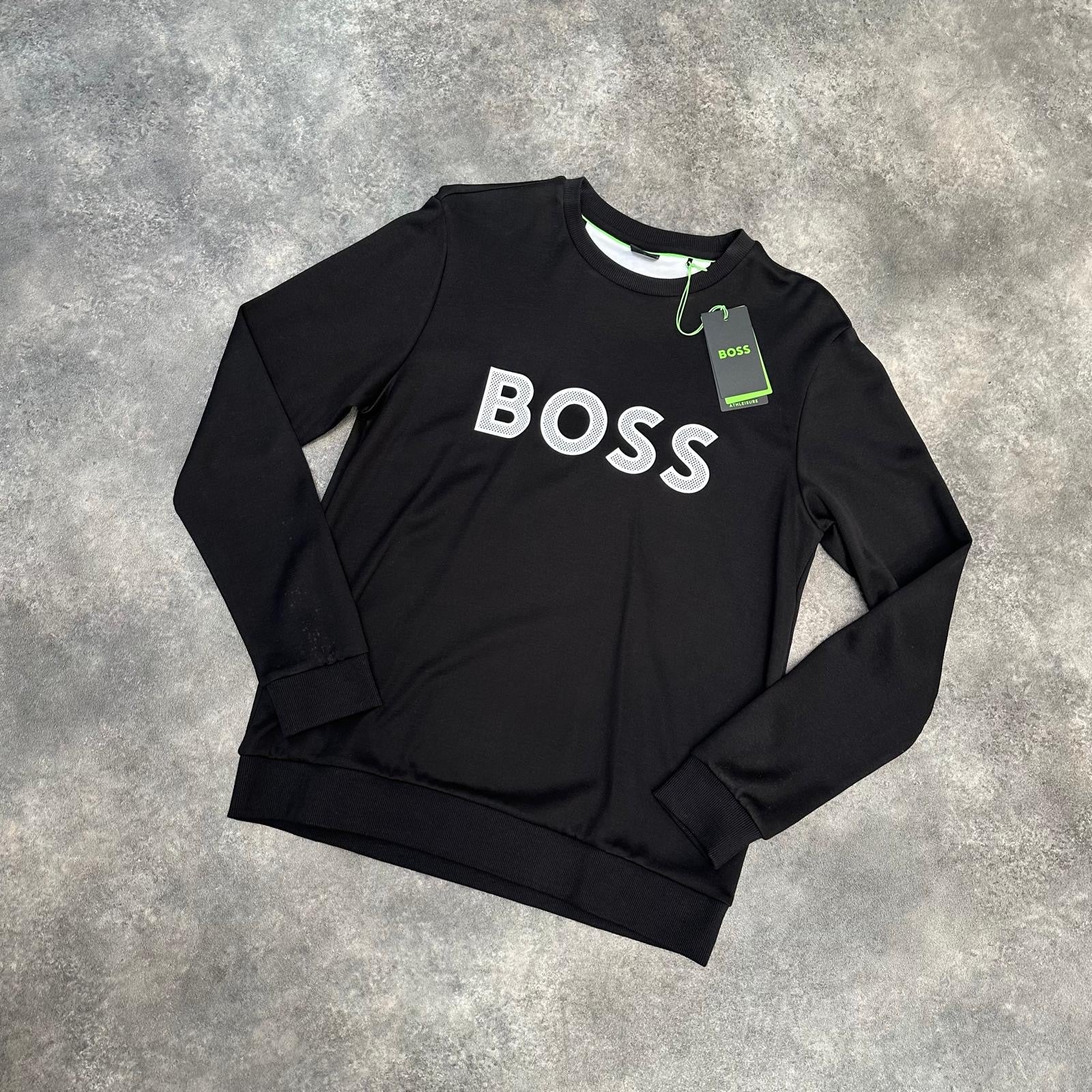 HUGO BOSS SWEATSHIRT BLACK * SALE *