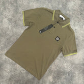 STONE ISLAND POLO SHIRT * SALE * KHAKI