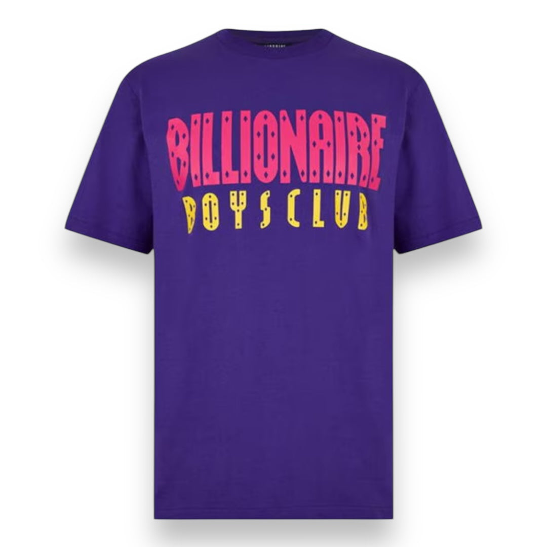 BILLIONAIRE BOYS CLUB STRAIGHT T-SHIRT PURPLE