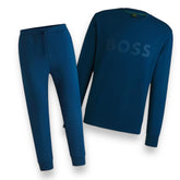 HUGO BOSS CONT FULL TRACKSUIT TEAL BLUE