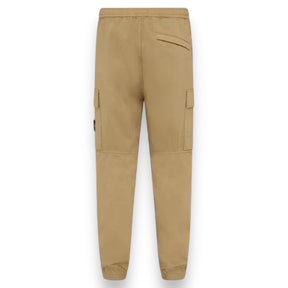 STONE ISLAND RASO CARGO TROUSERS BISCOTTO BEIGE