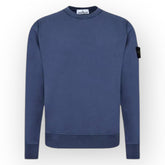 STONE ISLAND CREW NECK SWEATSHIRT AVIO BLUE