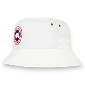 CANADA GOOSE HAVEN BUCKET HAT WHITE