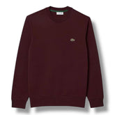 LACOSTE CREWNECK SWEATSHIRT BURGUNDY