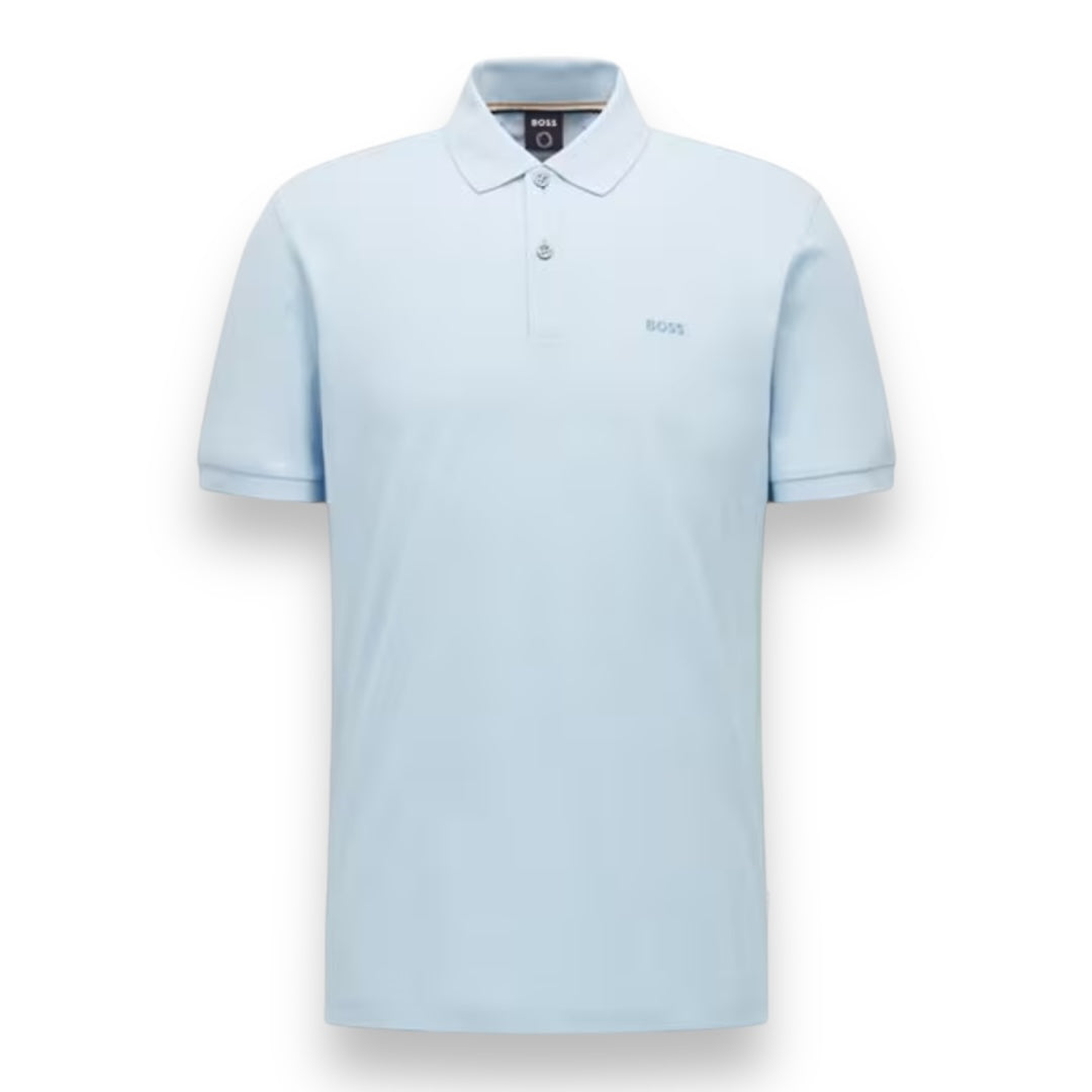 HUGO BOSS PAL POLO SHIRT PASTEL BLUE