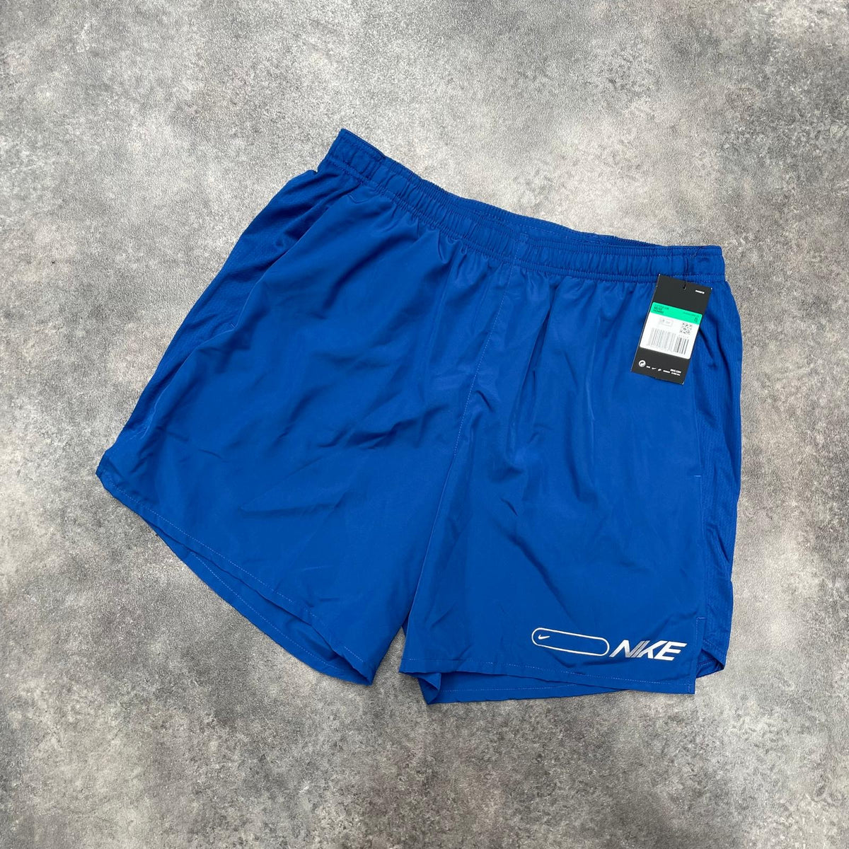 NIKE DRI FIT MENS GYM TRAINING SHORTS BLUE