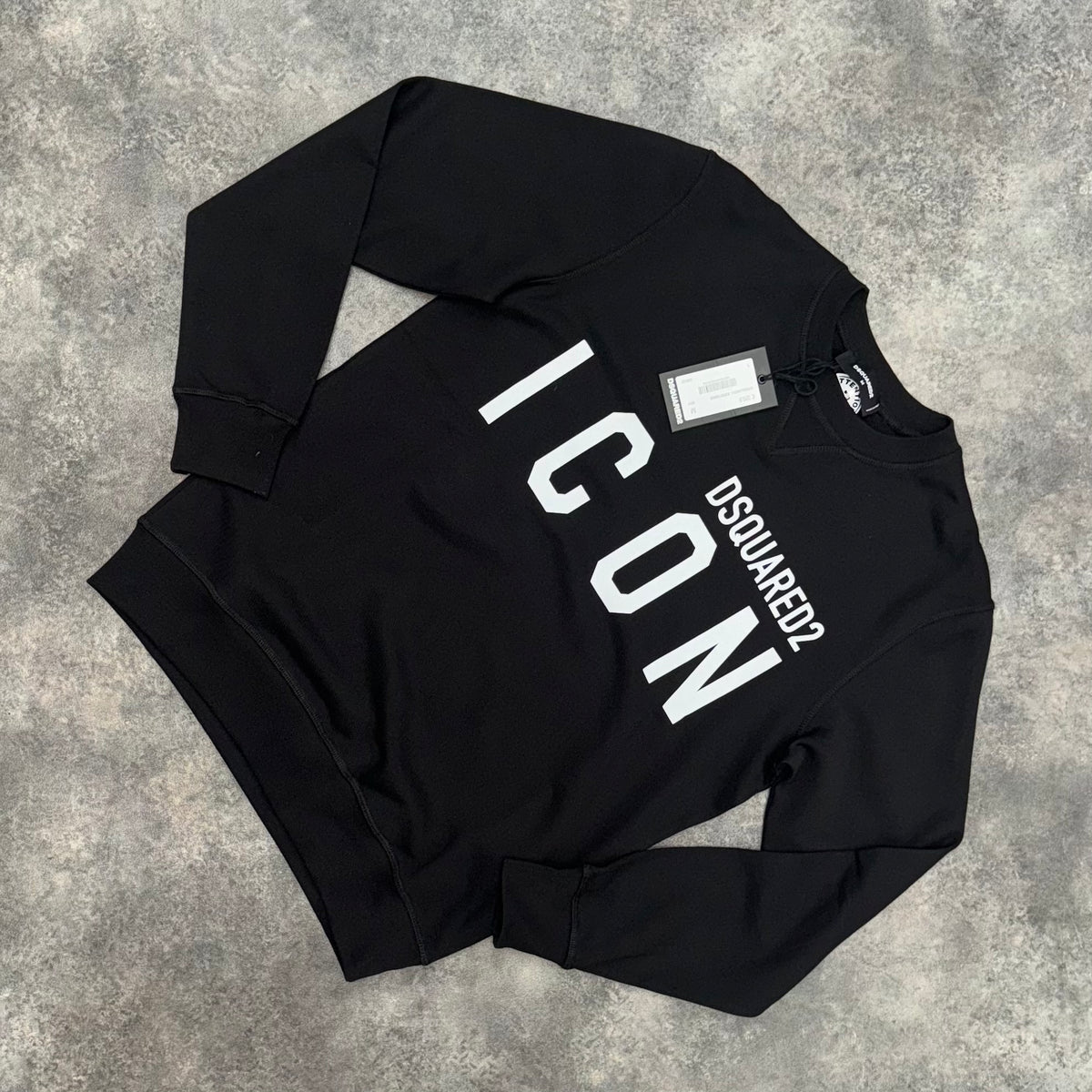 DSQUARED2 ICON SWEATSHIRT BLACK