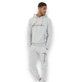 FRENCH CONNECTION FCUK FULL HOODED TRACKSUIT GREY