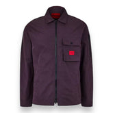 HUGO BOSS HUGO OVERSHIRT PURPLE