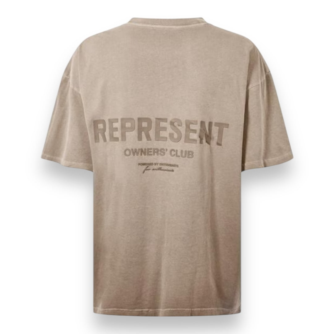 REPRESENT OWNERS CLUB T-SHIRT MUSHROOM BEIGE