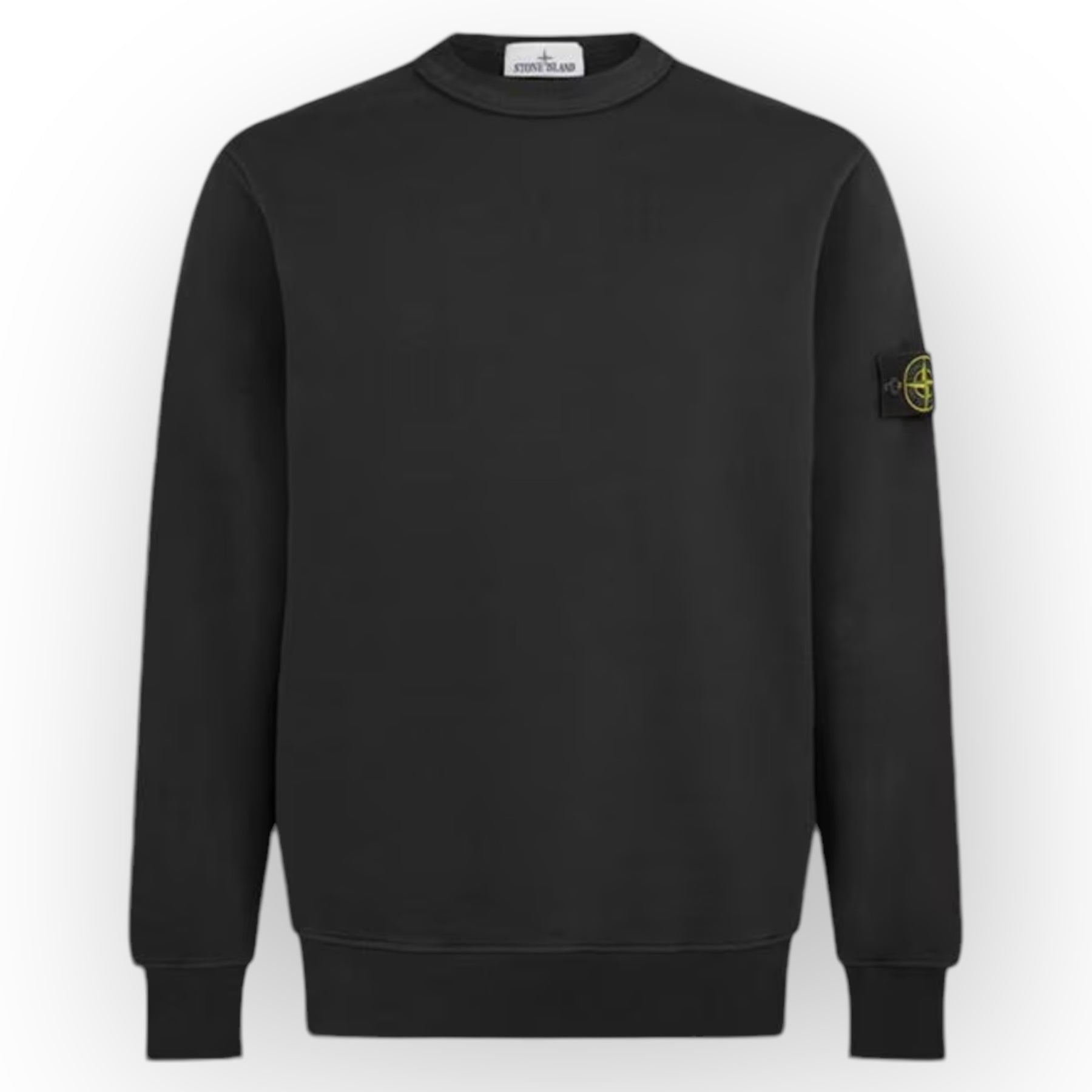 STONE ISLAND CREW NECK SWEATSHIRT PIOMBO DARK GREY