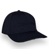 CANADA GOOSE TECH EMBROIDERED BASEBALL CAP NAVY BLUE