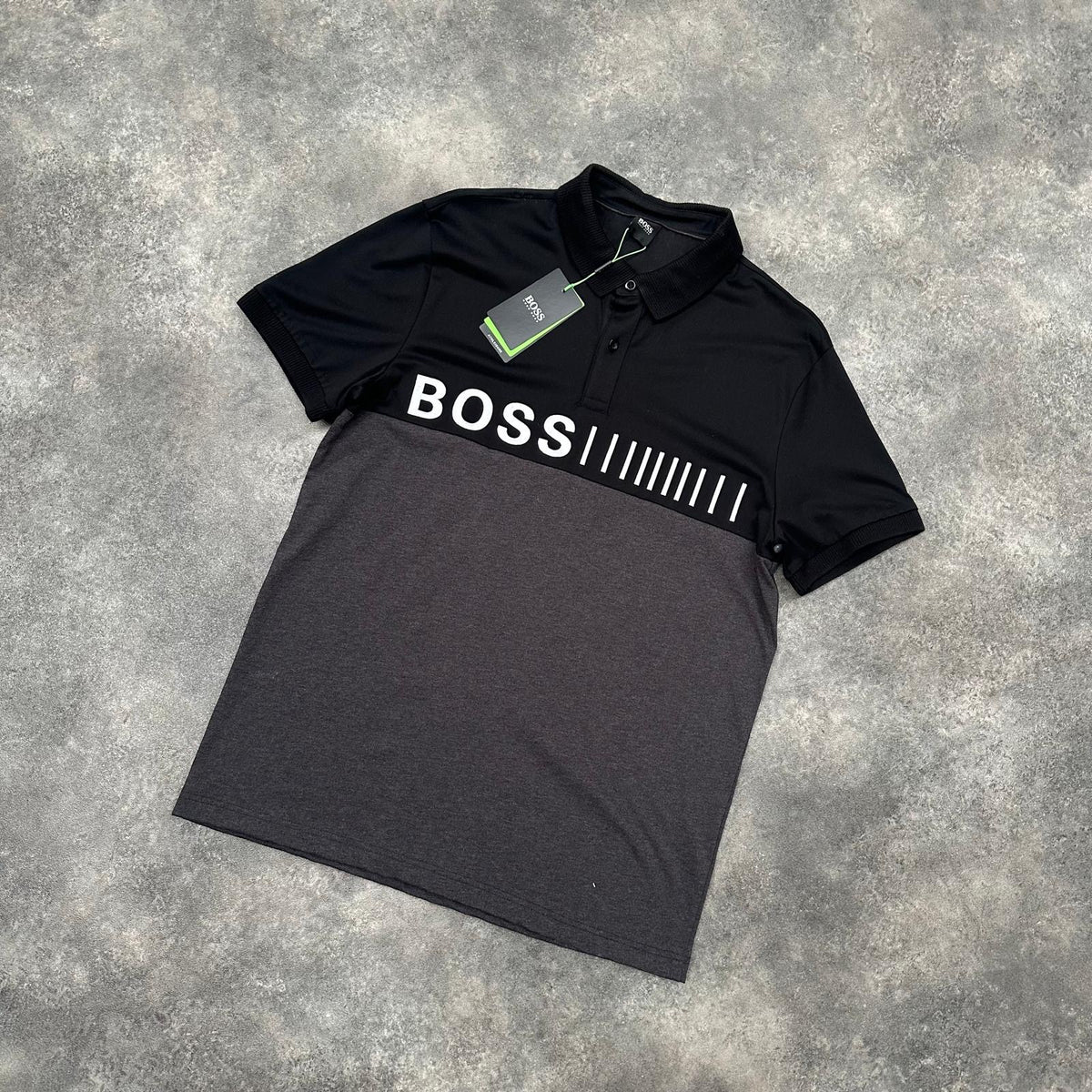 HUGO BOSS POLO SHIRT BLACK * SALE *