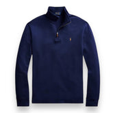 RALPH LAUREN 1/4 ZIP SWEATSHIRT NAVY BLUE