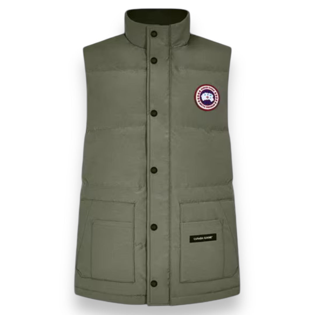 CANADA GOOSE FREESTYLE PUFFER VEST GILET SAGE GREEN