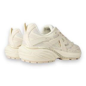 REPRESENT STORM RUNNER TRAINERS WHITE CREAM