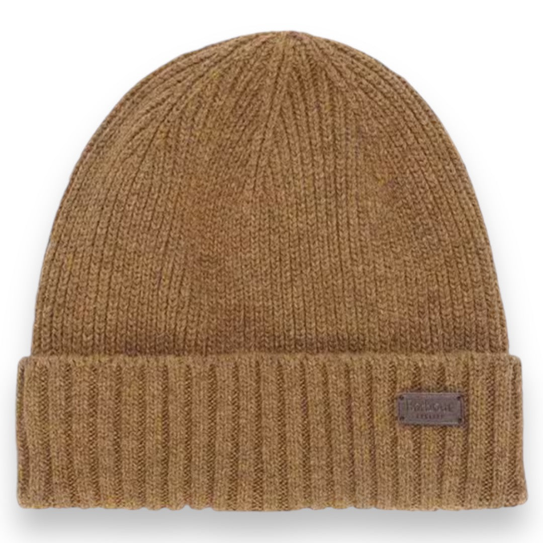 BARBOUR BEANIE HAT SAND