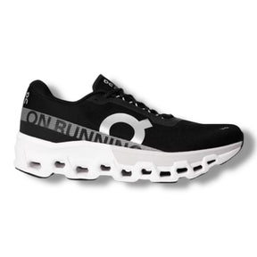 ON RUNNING CLOUDMONSTER 2 TRAINERS BLACK WHITE