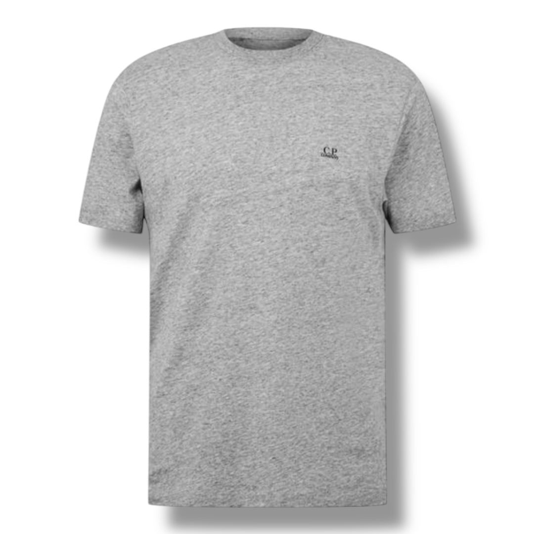 CP COMPANY GOGGLE HOOD T-SHIRT GREY