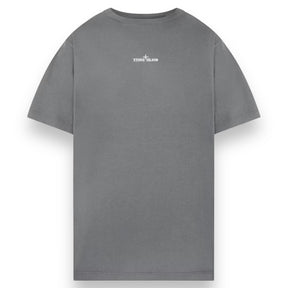 STONE ISLAND PAINT BACK LOGO T-SHIRT GREY