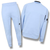 CP COMPANY LENS CREW NECK TRACKSUIT SKY BLUE