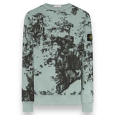 STONE ISLAND DIGI CAMO SWEATSHIRT GREY