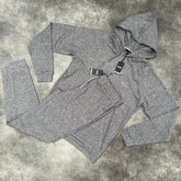 HUGO BOSS PREMIUM HOODED FULL TRACKSUIT GREY