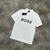 HUGO BOSS POLO SHIRT WHITE * SALE *