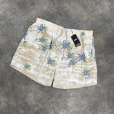 HUGO BOSS HUGO SWIM SHORTS BEIGE PALM TREE   * SALE *