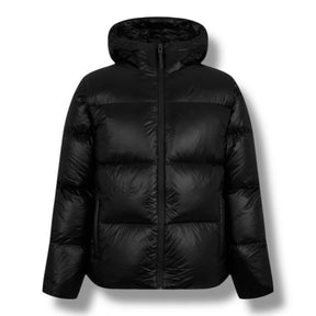 BELSTAFF RESOLVE HOODED PUFFER JACKET BLACK