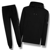 CP COMPANY LENS HOODED TRACKSUIT BLACK