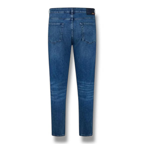 BELSTAFF STRAIGHT LEG JEANS WASHED INDIGO BLUE