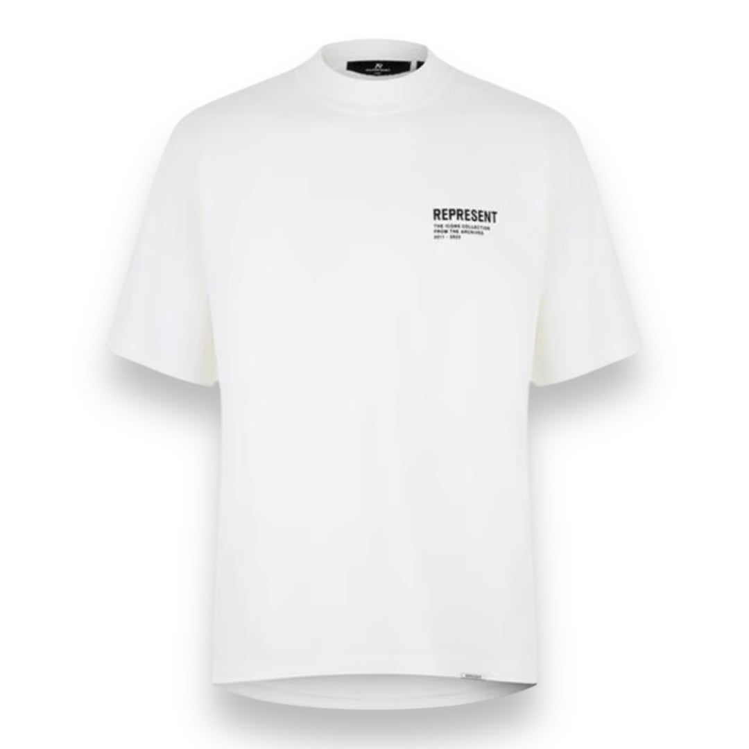 REPRESENT ICONS T-SHIRT WHITE