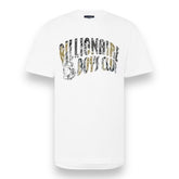 BILLIONAIRE BOYS CLUB LEAF CAMO T-SHIRT WHITE