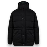 BARBOUR BRAMPTON WINTER HOODED PADDED JACKET BLACK