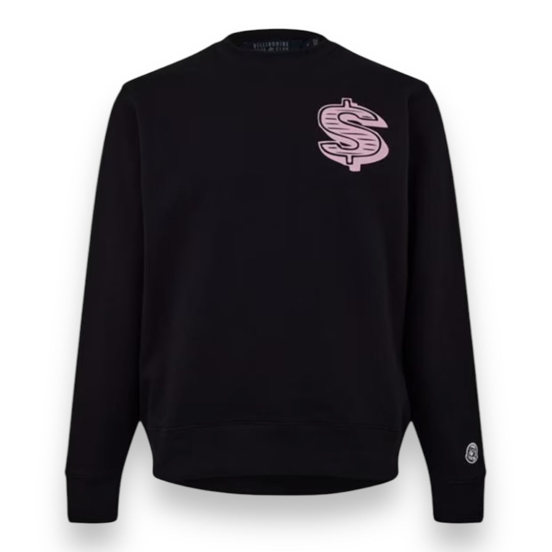 BILLIONAIRE BOYS CLUB DOLLAR SWEATSHIRT BLACK