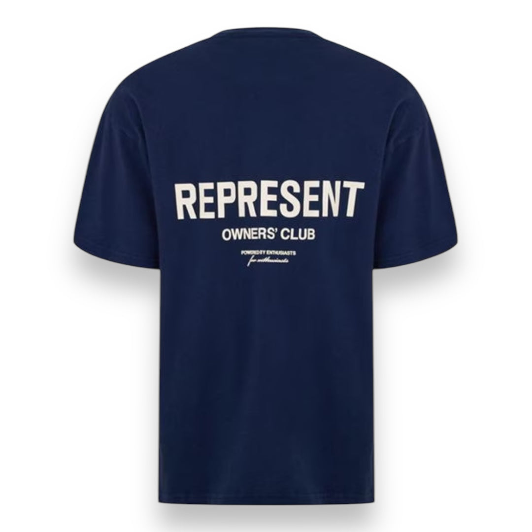 REPRESENT OWNERS CLUB T-SHIRT NAVY BLUE