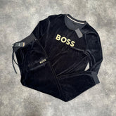 HUGO BOSS FULL TRACKSUIT BLACK * SALE *